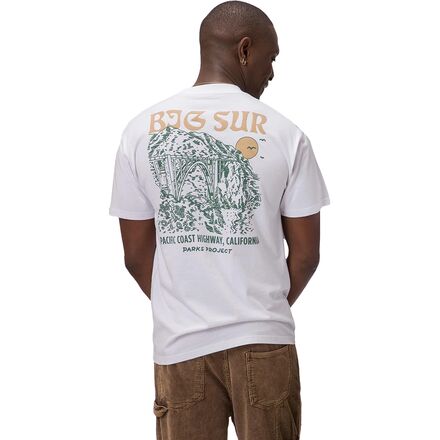 Big Sur Bridges Puff Print Pocket T Shirt Men s