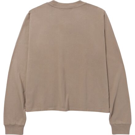 売れ筋商品|||パークスプロジェクト カットソー トップス レディース National Parks Collage Boxy Long-Sleeve T-Shirt - Women's Mushroom Grey Parks Project National Parks Collage Boxy Long-Sleeve T