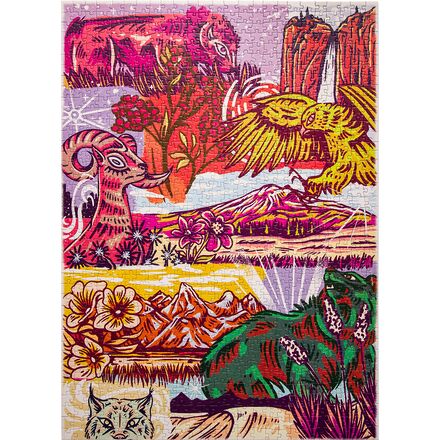 Parks Project National Park Naturalist 1000Pc Puzzle - Hike & Camp