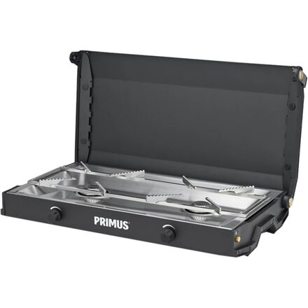 ストーブ/コンロ PRIMUS - PRIMUS  KINJIA Kinjia Camping Stove – Compact Dual‑Burner Outdoor Cooking
