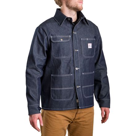 ジャケット・アウター Pointer Brand Pointer Brand Indigo Denim Raw Cone White Oak Chore Coat - Men's
