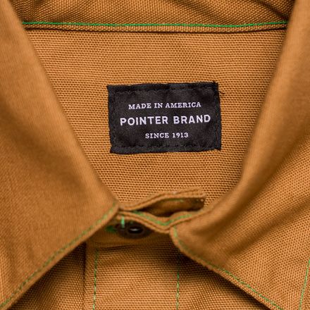 Pointer Brand Brown Duck Circle Pocket Long Jacket - Men's - Clothing