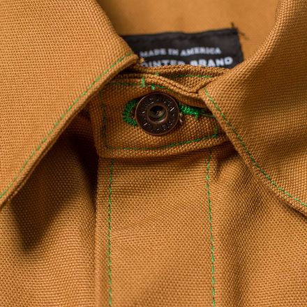 Pointer Brand Brown Duck Circle Pocket Long Jacket - Men's - Clothing