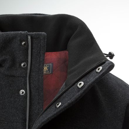 pendleton bainbridge wool blend parka