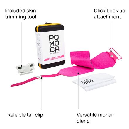 POMOCA クライミングスキン FREE 2.0 Pomoca Free 2.0 V2 ready2climb 123mm climbing skins