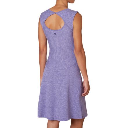 prana purple dress prAna Women's Wistful Winds Tank Dress Taro Sunbeam / Medium