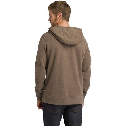 Prana trawler hooded henley top
