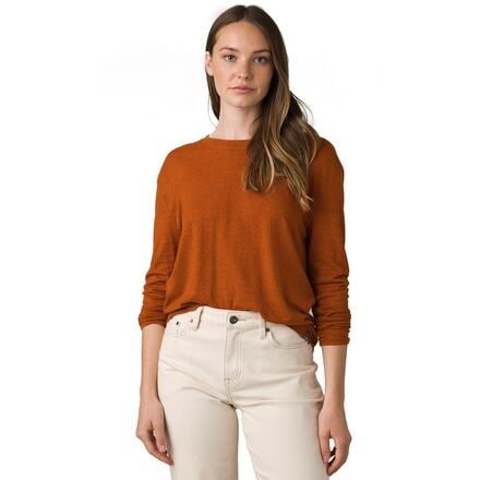 prana cozy up long sleeve tee