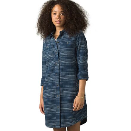 prana denim dress Prana Women's Sunrise Peak Dress