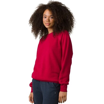 red sweatshirt women's