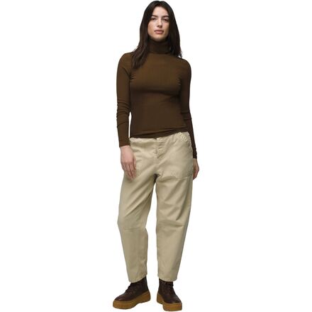 knee length dresses for ladies prAna Foundation Rib Long Sleeve Dress main image 0