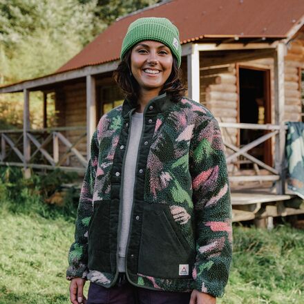 Passenger Clover Recycled Sherpa Fleece Jacket - Women's - Clothing