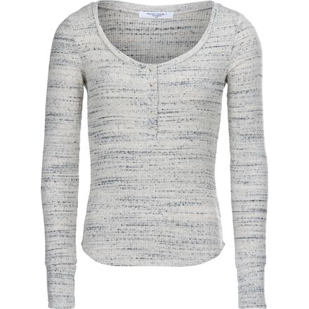 Macy | Women's Long Sleeve Thermal Henley