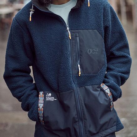 Picture Organic Pemberton Hooded Fleece Jacket - Men's - Clothing