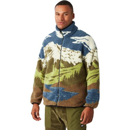 Picture Organic Hafdals Zip Fleece - Men's - Clothing Picture Organic Hafdals Zip Fleece - Men's - Clothing