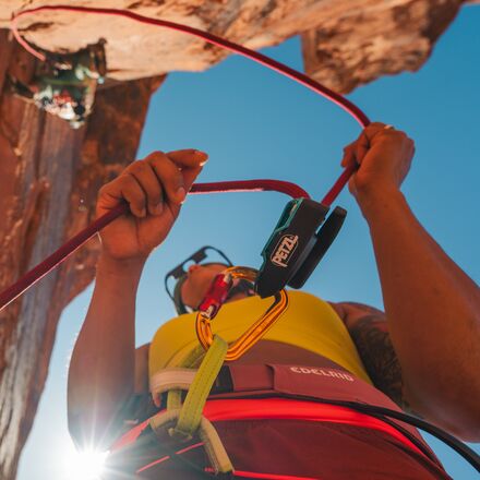Assicuratore PETZL Grigri+ | Per Arrampicata E Alpinismo | Frenata Assistita, Maniglia Antipanico | Per Corde 8,5-11 Mm