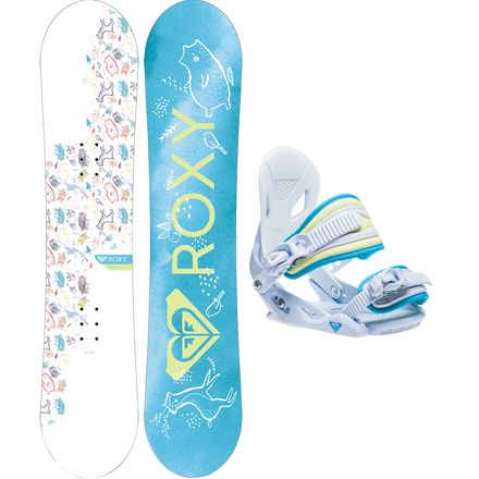 Roxy Poppy Snowboard Package - Snowboard
