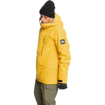 quiksilver yellow jacket