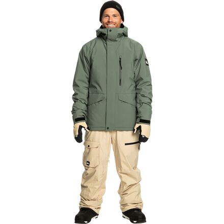 mission solid insulated snow jacket