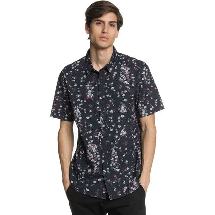 Quiksilver Mens Floral Fireworks Woven Top