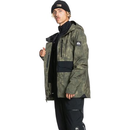 Quiksilver Black Alder GORE-TEX 2L Snow Jacket - Men's - Clothing