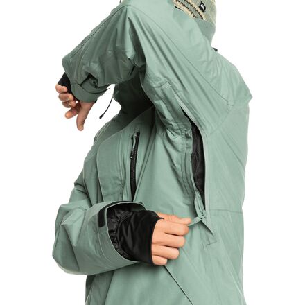 Quiksilver　MISSION　GORE-TEX　JK　L Mission GORE-TEX Snow Jacket - Bone | Quiksilver