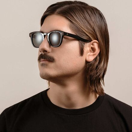 RAEN Optics Squire Chocolate & White Polarized Sunglasses with Case. Raen_Squire_S771_01_1200x1200.  main image 4