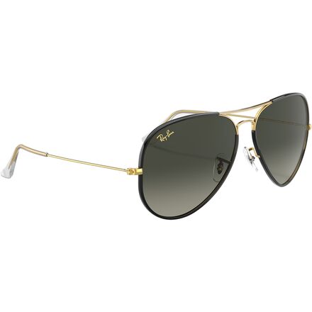 ray ban aviator black frame