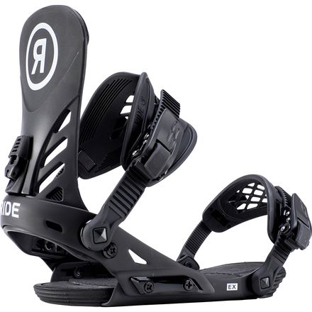 ride bindings snowboard C-6 2025 - White The asymmetry allows for maximum medial flex and lateral control Ride EX Snowboard Binding -