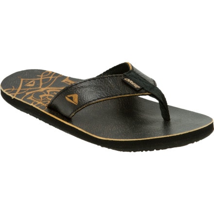 op gang brengen Mand achtergrond Reef Leather Smoothy Flip Flop - Men's - Footwear