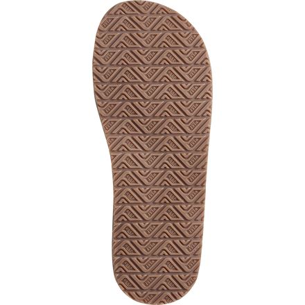 Reef Tongs Homme Leather Smoothy - Cuir Pleine Fleur, Semelle Caoutchouc - Style Décontracté
