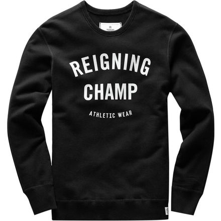 Reigning champ gym logo sweatshirt deals