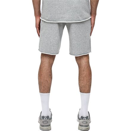 nike sweat shorts cut off