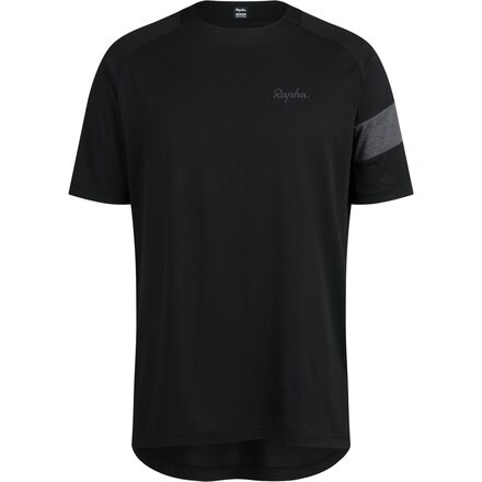 RUFFLOG TECH MOCK TEE BLACK【S】 Rapha Trail Technical T-Shirt - Men's - Bike