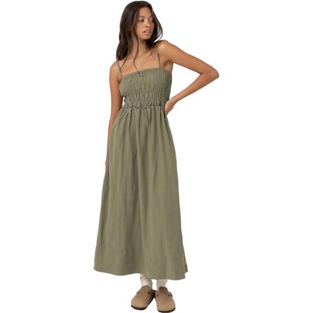 classic shirred midi dress Rhythm - Women's hang to dry