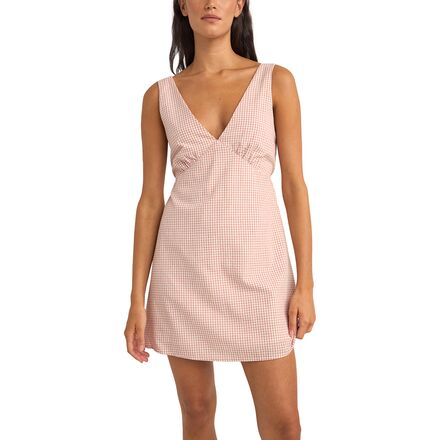 Rhythm Lola Check Mini Dress - Women's - Clothing Rhythm Lola Check Mini Dress - Women's - Clothing