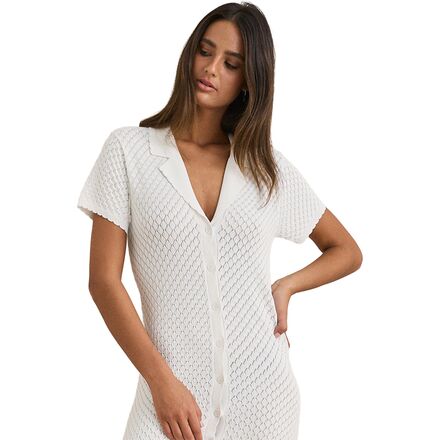 knitted shirt dress Rhythm Gigi Knit Womens dresses