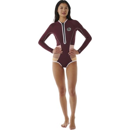 RIP CURL G-BOMB ロングスリーブスプリング　サーフィンレディース Rip Curl G Bomb Long-Sleeve Spring Hi Cut Wetsuit - Women's - Clothing
