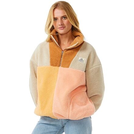 Rip Curl Block Party Polar Fleece Jacket Women s Clothing