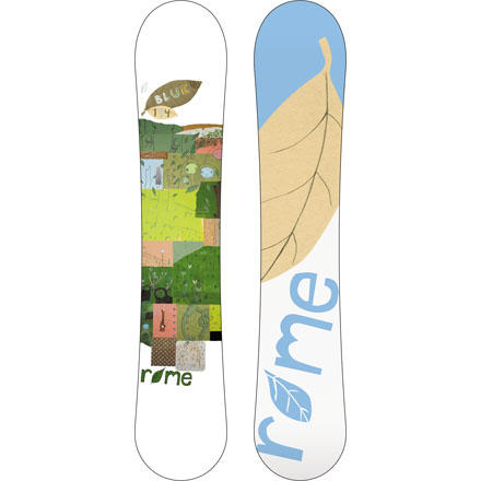 rome blue women's snowboard Ravine Directional Rockered in the nose Rome Brass Snowboard Bindings -