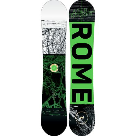Rome Agent Rocker Snowboard - Wide - Snowboard