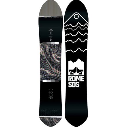 Rome Pow Division Pin Tail Snowboard - Men's - Snowboard