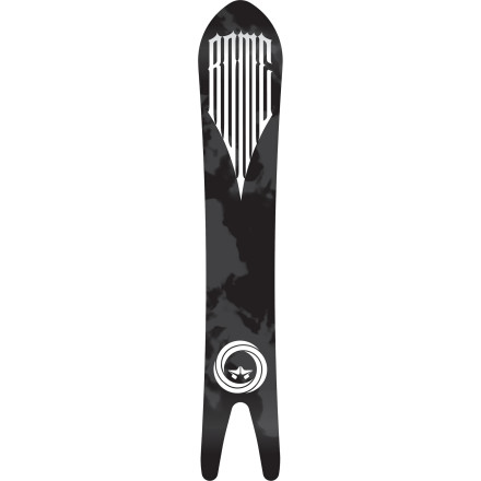 Rome Notch Swallow Tail Snowboard - Snowboard 