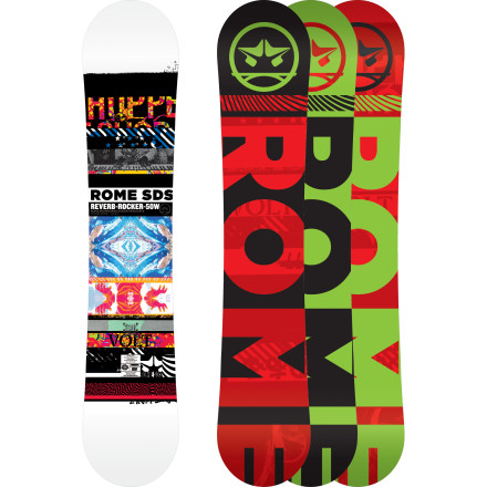 Rome Reverb Rocker Snowboard - Wide - Snowboard