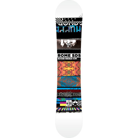 Rome Reverb Rocker Snowboard - Wide - Snowboard