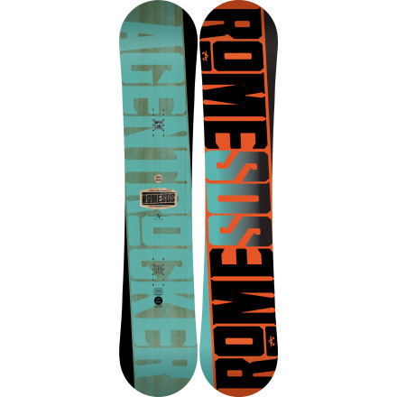 【3点セット】ROME SDS AGENT ROCKER 151cm Rome Agent Rocker Snowboard - Wide - Snowboard
