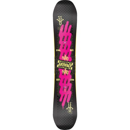 rome 2023 snowboards Royal Snowboard The 3D tip in combination with 6 Rome Crux Snowboard Bindings Black