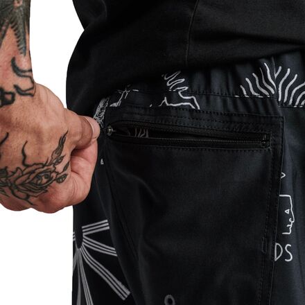 ROARK [ ロアーク ] SERRANO 2.0 BLACK PRINT L Serrano 2.0 Shorts 8