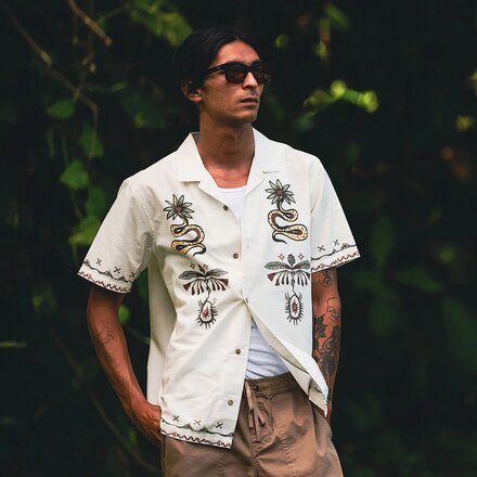 Roark Gonzo Camp Collar Shirt - Men's - Clothing