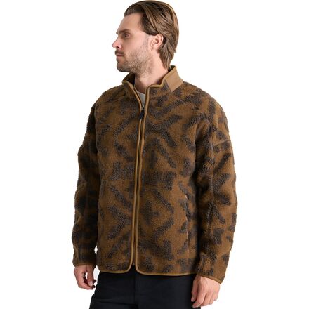 Roark Campover Jacquard Sherpa Zip Jacket - Men's - Clothing